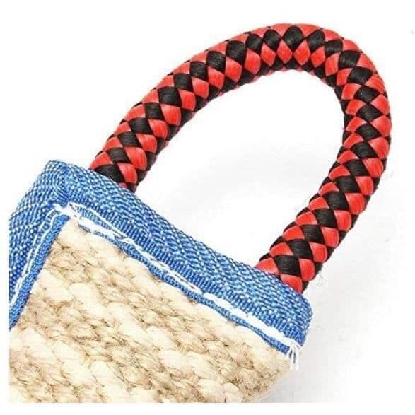 Koiran lelu, koulutuslelu kahdella kahvalla - suuri purulelu (30 cm)
