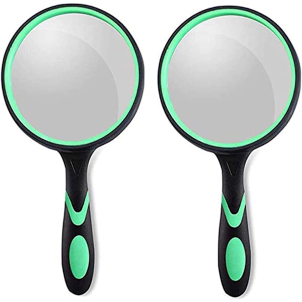 2-pak 165 x 75 mm forstørrelsesglas til børn