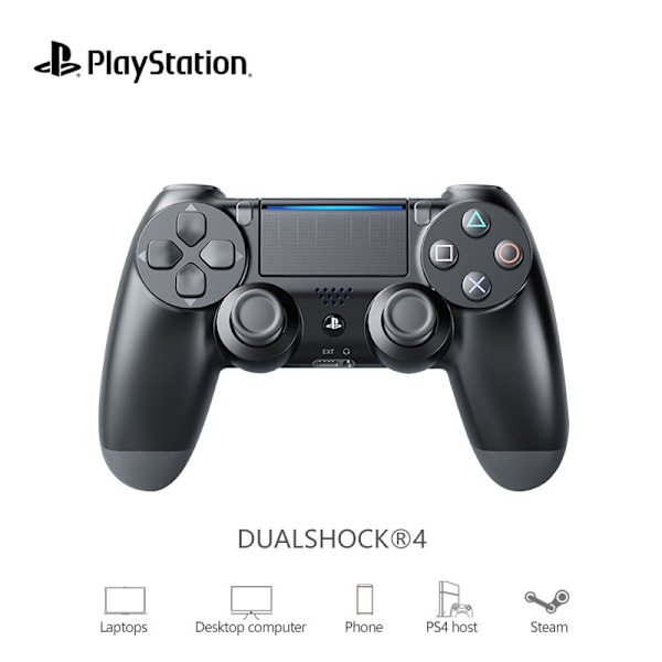 2-pak PS4 Controller DoubleShock Kablet til PlayStation 4 Sort