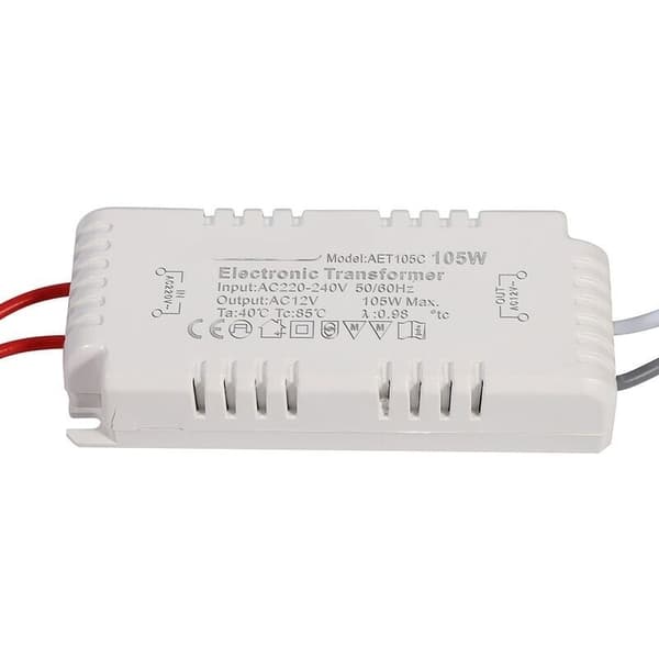 220V-12V Elektronisk Spänningsomvandlare för Halogenlampor