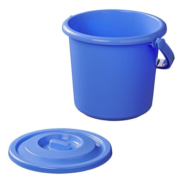 Ämpäri kannella 5 L sininen