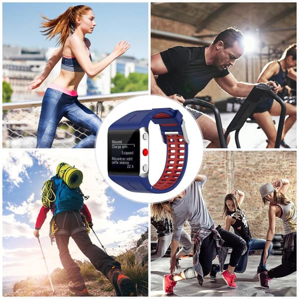 Replacement Watch Strap, Soft and Comfortable Two-Tone Strap Compatible with POLAR v800