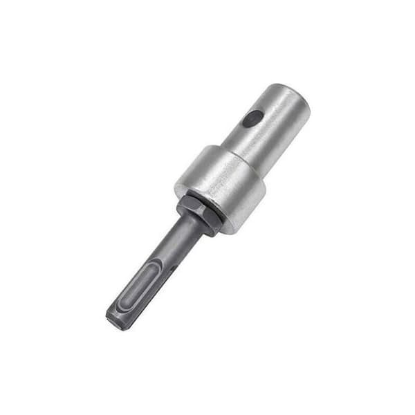 Self-drilling screw adapter, thread adapter, 1/2 keyless spindle, M1315mm round handle, two pits and two grooves