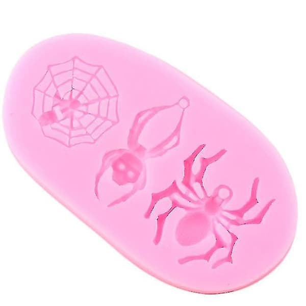 Halloween Spider Silicone Mold Cake Decoration Tool Candy Clay Chocolate Mold