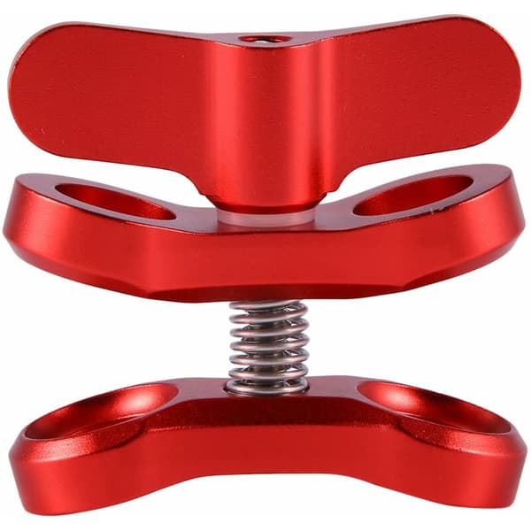 Camera Accessories Dive Lights Ball Butterfly Clip Aluminum Arm Bracket Mount For Hero 3+/4/5 Gitup SJ6000 Camera Red