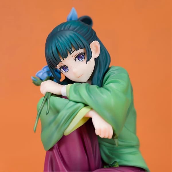 Maomao Anime Figur PVC Actionfigur 12 cm Sittende Skrivebordsdekorasjon Samleobjekt Gave