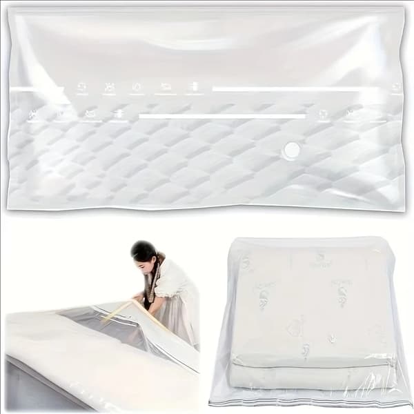2-pack Vakuumförvaringspåse för Madrass 220x110 cm, Kläder, Flytt & Förvaring 2pcs 220*110cm