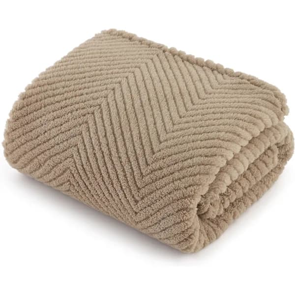 Vaskbart teppe for store hunder - Korallfleece hundeteppe, kjæledyrteppe, (1 stk, 76*100 cm, brun)