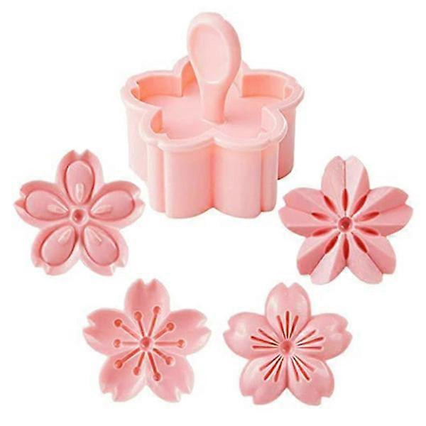 Sakura Flower Cake Mold Set - 4 pcs