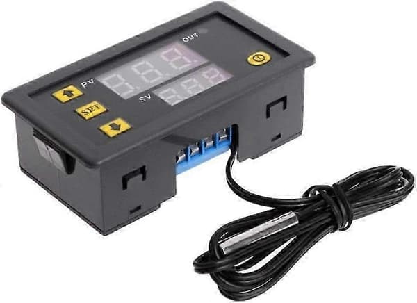 24V 20A W3230 LCD Digital Termostat Kontroller Regulator Högtemperaturlarm