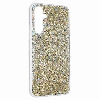 Til Samsung Galaxy S23 FE TPU-cover med glimmer, ridsefast, stil B Style B