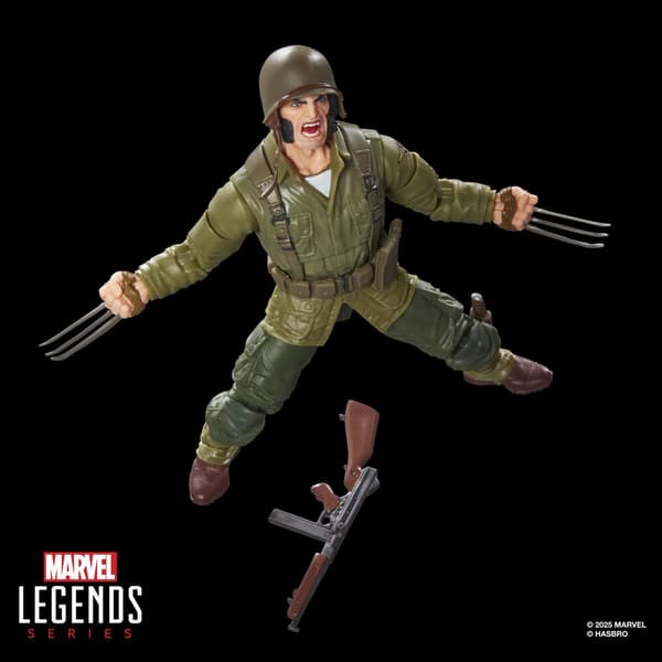 Marvel Legends Series Wolverine WWII Logan-figur 15 cm