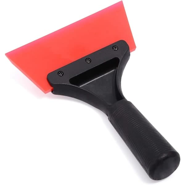 Small Rubber Squeegee 5 Inch Red Window Film Squeegee, 1 pc