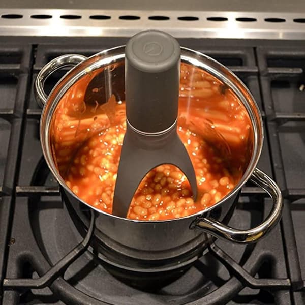 Automatic Whisk 3 Speeds Electric Mixer for Sauce Soup Eggs Blå blue