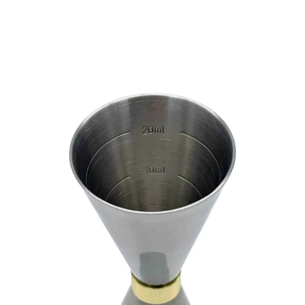Jigger Måleglas Slim Sølv 3 - 6 cl - Standardtitel