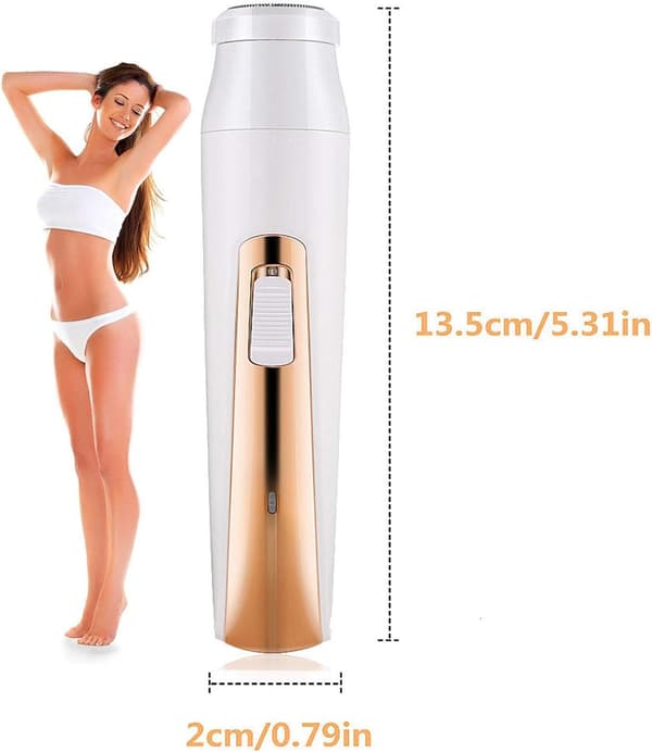 4-i-1 elektrisk barbermaskin for kvinner, USB-oppladbar