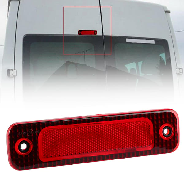 High Mounted Rear Third Brake Light 5128002 Fits Ford Transit MK7/Tourneo 06-14 Red