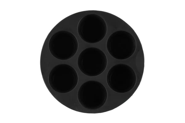 Muffinsform til Airfryer i Silikone – 7 muffins | Maku Kitchen Life Svart black