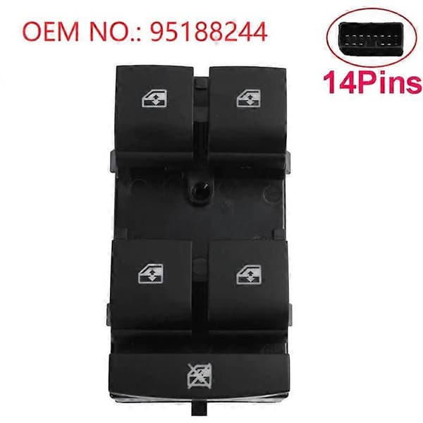 New Front Left LH Power Window Master Switch for GMC Chevrolet Sonic Trax 2012-2016 95188244 9546007