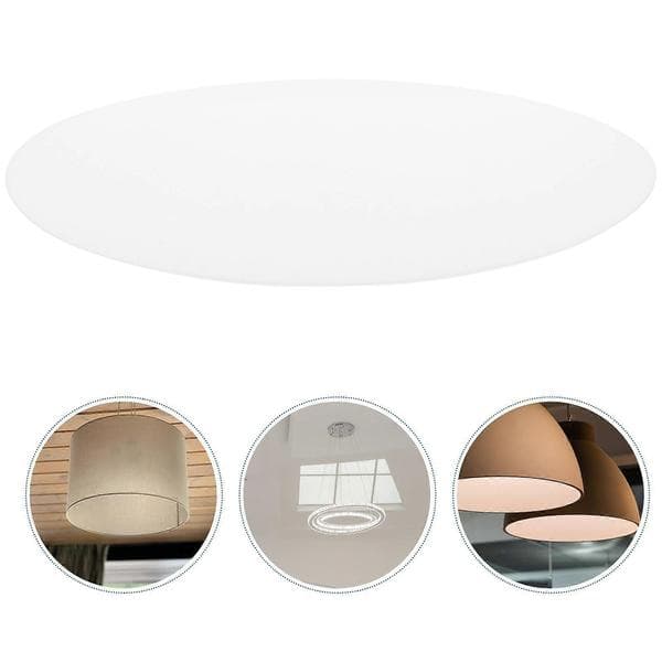 Taklampe Akryl Diffusorpanel for Jevnt Lys 1 Hvit Del