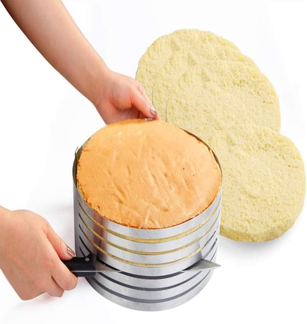 Mousse kagedeler, kagedeler, justerbar kagedeler i rustfrit stål, ideel til at skabe