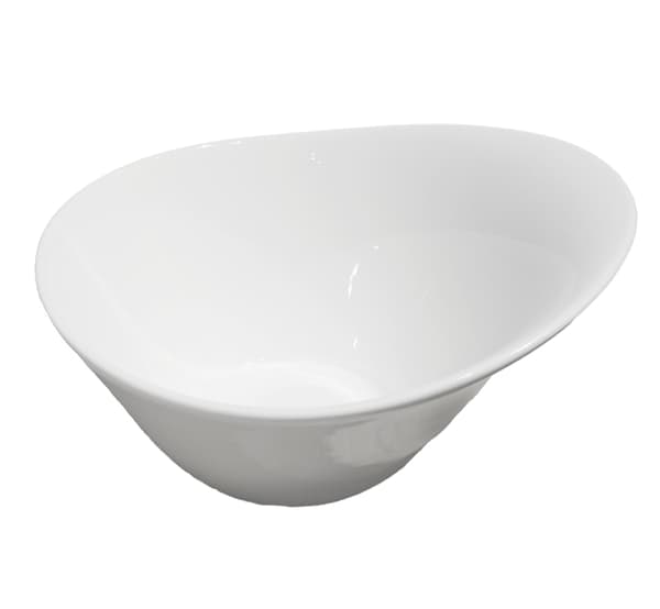 Lille Porcelænsskål - Blødt formet kant - 4-pak Vit 2000