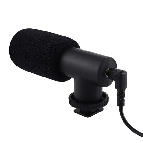 3 mm stereo lydoptagelse Vlogging professionel interviewmikrofon til DSLR