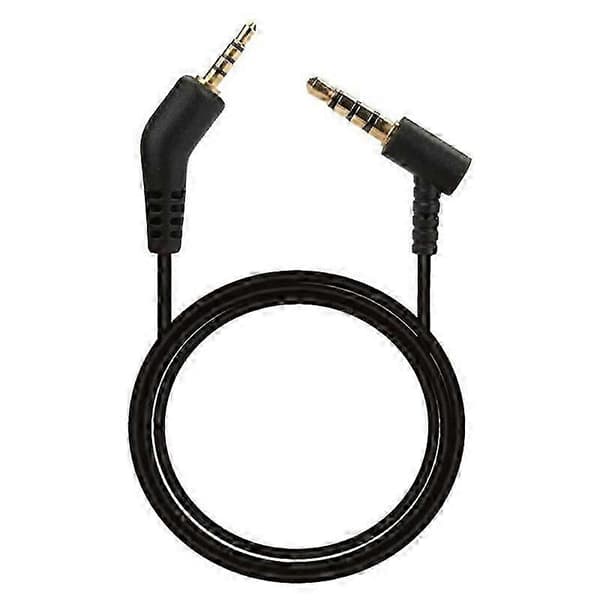 Udskiftningslydkabel til Bose QuietComfort QC 3-hovedtelefoner uden mikrofon, sort