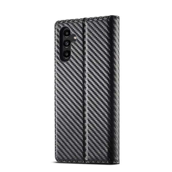 För Samsung Galaxy A34 5G LC.IMEEKE Kolfiber Läder Telefonfodral