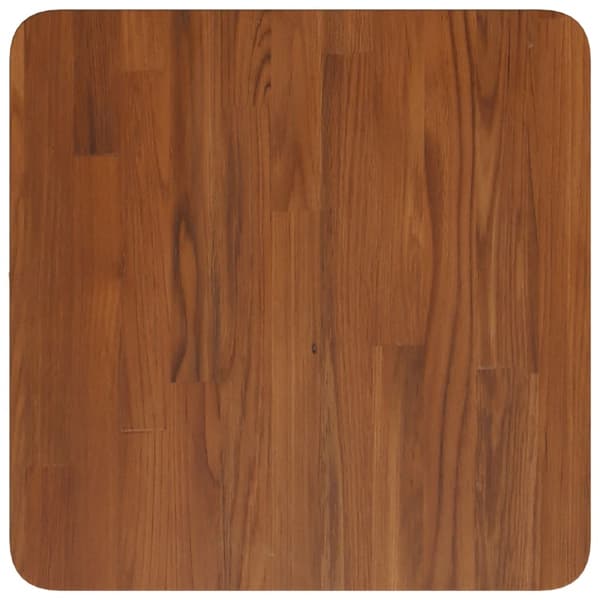 vidaXL Square Table Top Dark Brown 40x40x1.5cm Treated Solid Oak Brun 2160