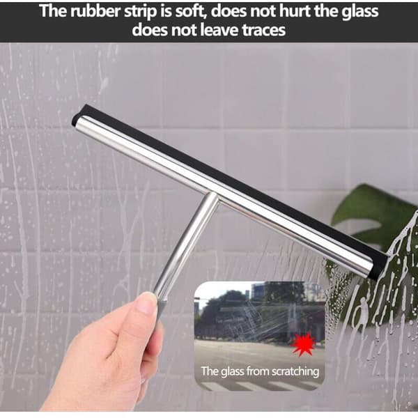 Ersättningsgummiskrapa 105 cm Silikon Svart