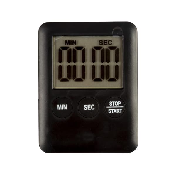 Digital køkkentimer med magnet Svart 26