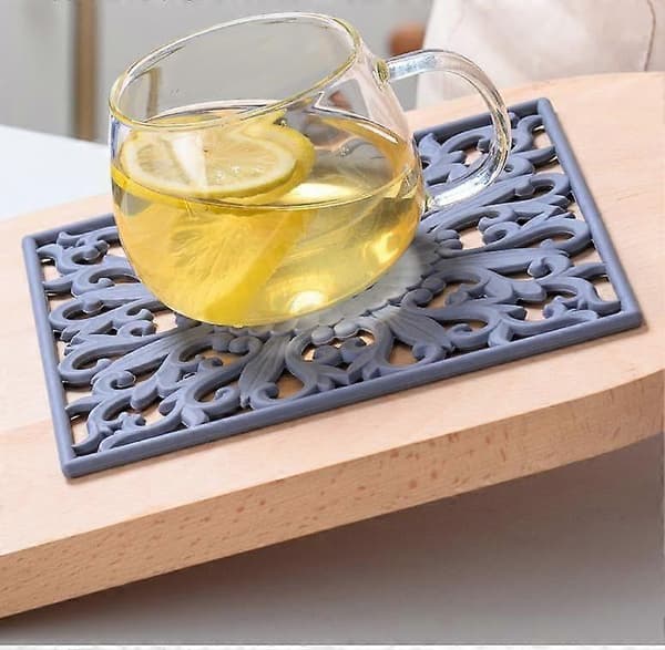 3-pack Insulated Silicone Pot Holders Flexible for Countertop Square Size