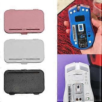 Batterilucka för Ultimates Gaming Mus Trådlös Vit White
