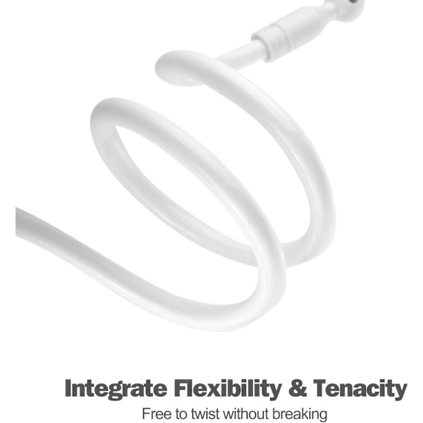 Foldbar tablet- og smartphoneholder, justerbart svanehalsstativ