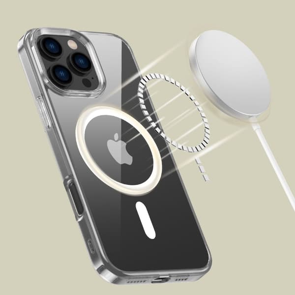 Tech-Protect iPhone 16 Pro Max Deksel MagSafe FlexAir Hybrid Transparent-FX-