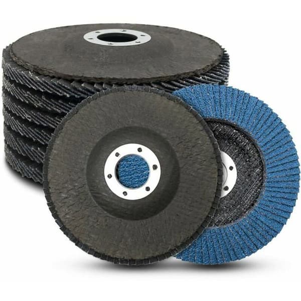 Flap Discs, 125 mm Flap Discs, Grit 40/60/80/120, Segmented Discs, Grinding Discs for Removal