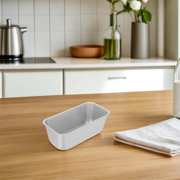 2 st non-stick toastformar, rektangulära aluminiumlegeringar med jämn uppvärmning