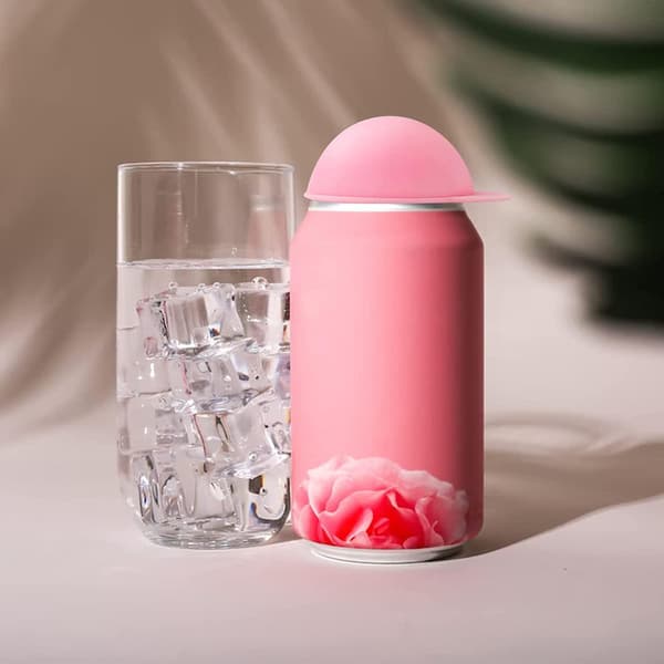 4x Silicone Soda Can Lids Red Röd one size