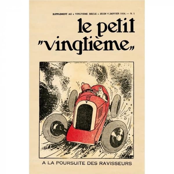 Juliste - Le Petit Vingtième: Faaraon sikarit (1934) multifärg multicolor
