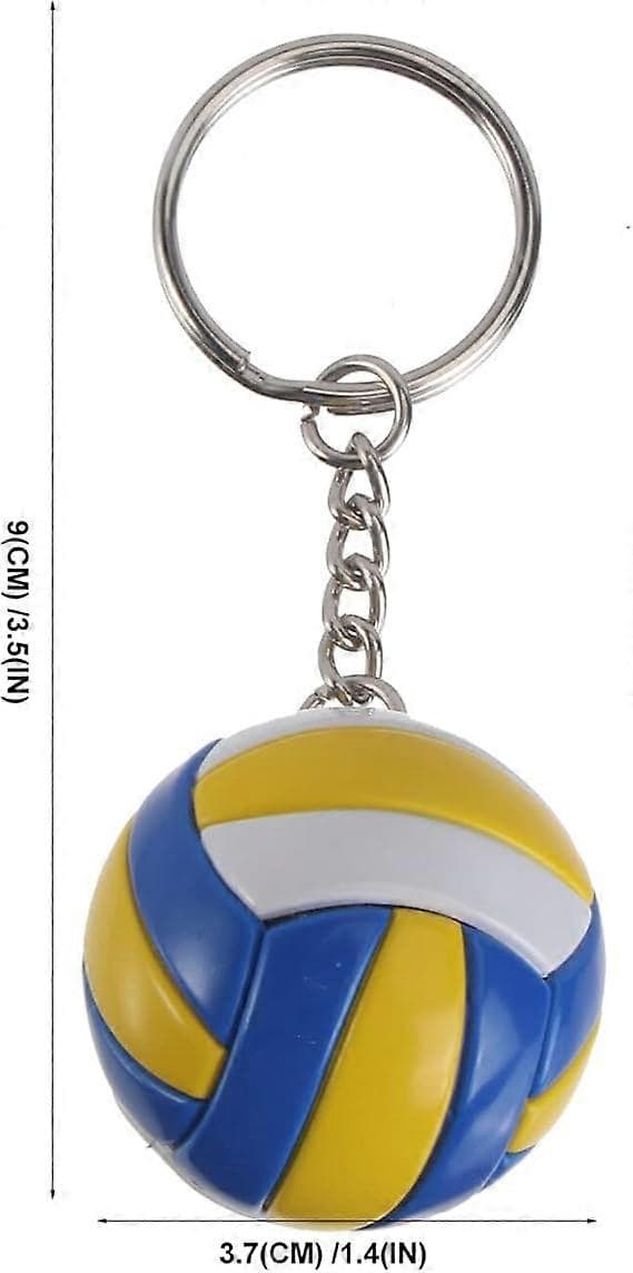 Volleyball-vedhæng nøglering 2 stk.