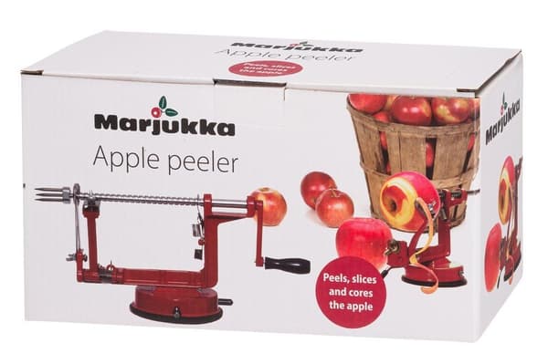 Omenankuorija Marjukka Röd red