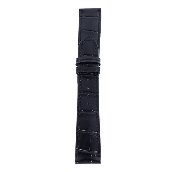 Black Stylish Breathable Comfortable Adjustable Sturdy Watch Strap for Women Men