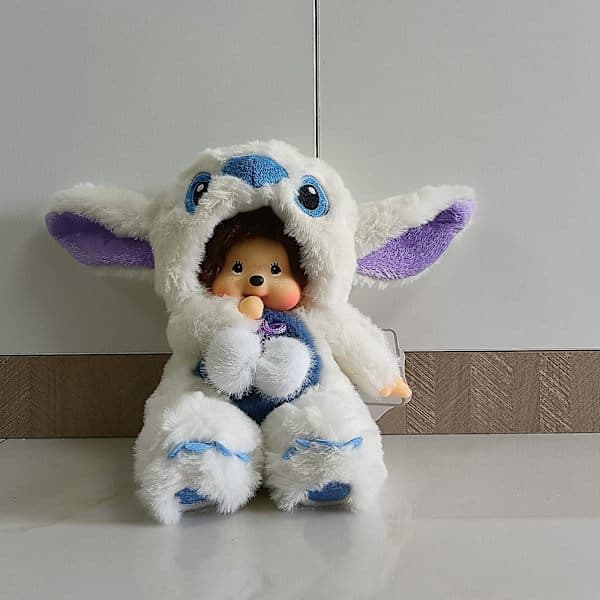 Stitch-pehmolelu Kawaii-lelu lapsille, vaaleanpunainen