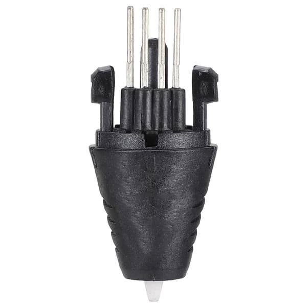 Black 1.75mm 3D Printer Head with Nozzle for Pen Insertion