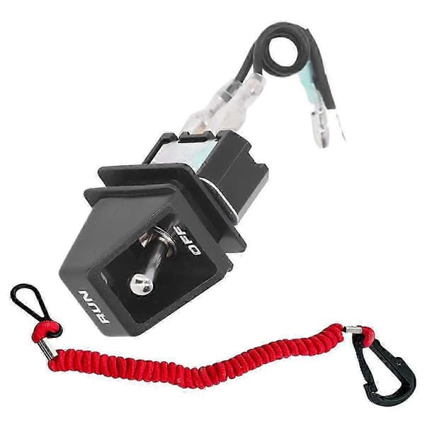 Marine Outboard Side Mount Remote Control Box Emergency Stop Switch for Mercury 91941A8