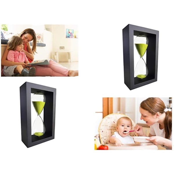 Grøn sandtimer timeglas 30 minutter minutter hjem ornament af