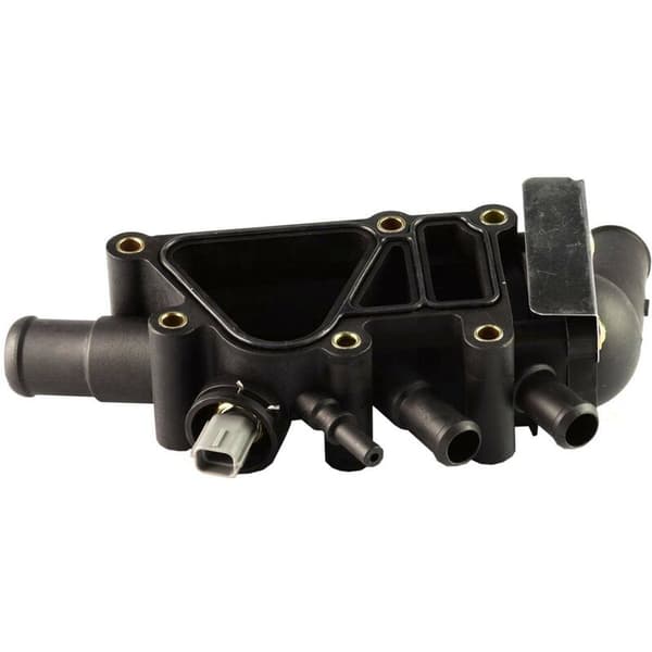 Engine Coolant Thermostat Housing with Sensor + Gasket for Fiesta 03-08 1218087