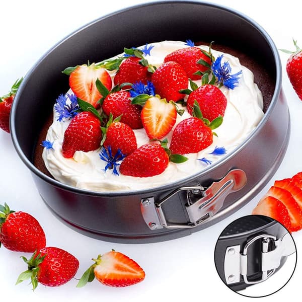 Non-stick springform, leak-proof cake tin with flat diameter 26 KLB