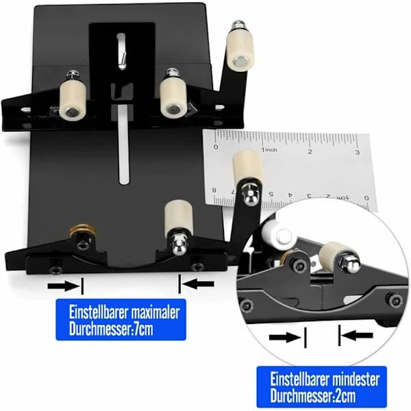 Bottle Cutter for Round and Square Bottles, Adjustable Width 2.0-6.8 cm and Length 6.1-15 cm, With Accessories